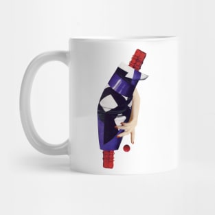 Red Nail Polish Monster Mug